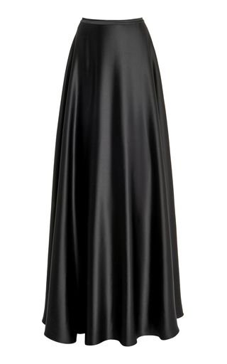 Sage Green Maxi Skirt view 2