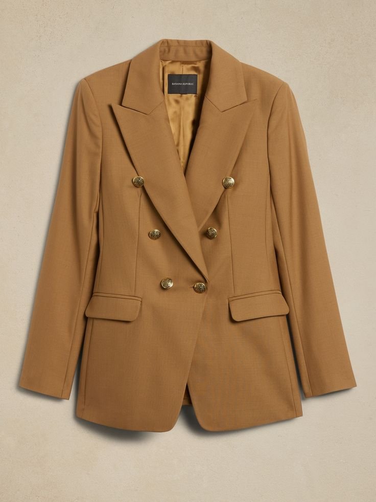 Camel Tailored Blazer