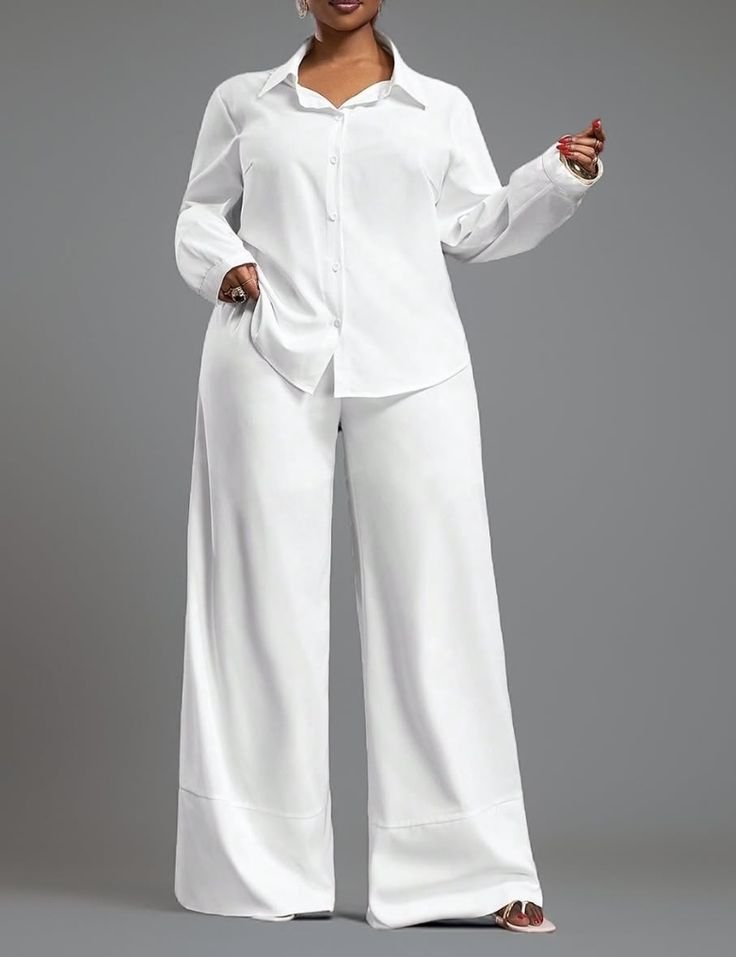White Linen Co-ord Set